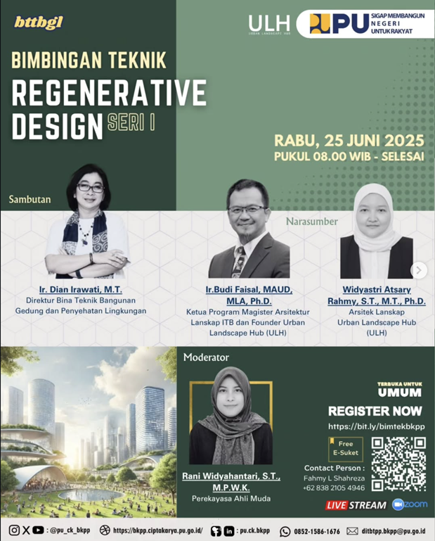 Bimbingan Teknik Regenerative Design #Seri 1